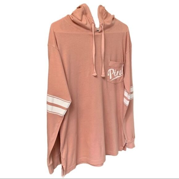 Pink Victoria Secret Long Sleeve PINK Logo Top. - Picture 2 of 9